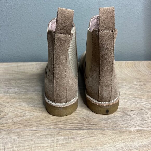 NWOB Civil Regime Men's Leather Suede Chelsea Boots Pull On Ankle Boot Size 7 - Picture 5 of 8